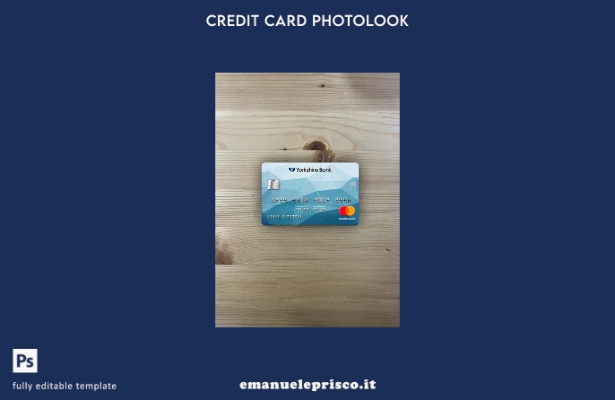 stile verificato Modello frontale photolook mastercard della Yorkshire Bank del 